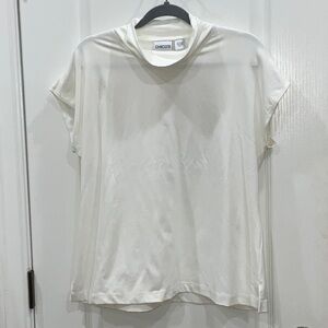 Chico's Cream Satin Blouse
